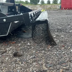 Lynx Debris Digging Rake Attachment for Mini Skidsteer