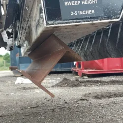 Lynx Magnetic Sweeper For Skidsteers Pickup Power