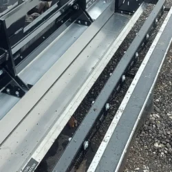 Lynx Ride On Skidsteer Magnetic Sweeper