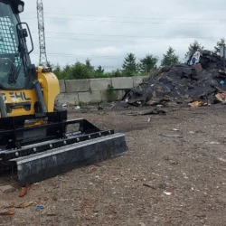 Lynx Skid Steer Metal Debris Magnet Attachment by Bluestreak Equipment