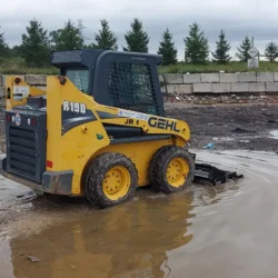 Metal Debris Removal Magnet for Skid Steer