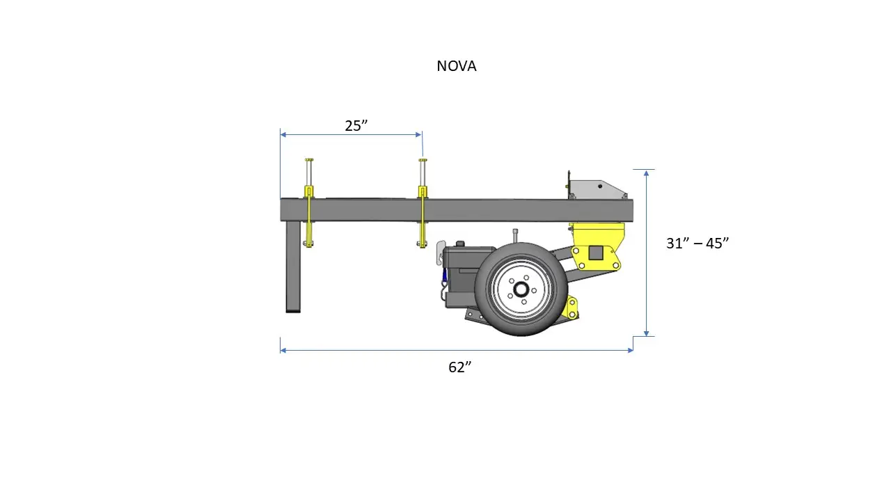 Nova Dimensions Side View