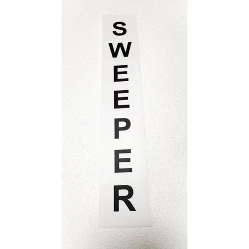 Part #14 Sunda sweeper sticker (1pc)