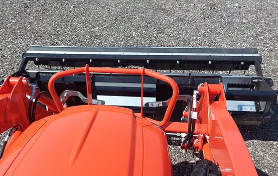 Kubota Compact Tractor Magnetic Sweeper Attachment