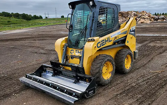 Lynx Skid Steer Magnetic Sweeper