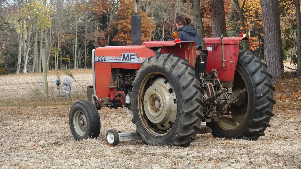 Balai magn&eacute;tique pour le nettoyage de la ferme
