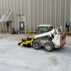 Skid Steer Magnetic Sweeper by Bluestreak Equipment
