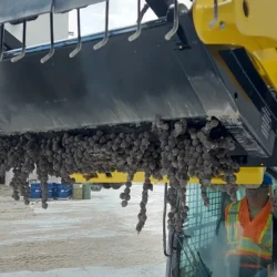 Steel Abrasive Clean Up Magnetic Sweeper for Skidsteers