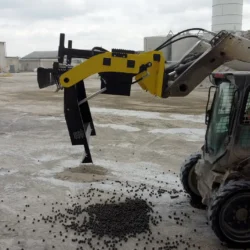 Sunda Skid Steer Magnetic Sweeper Debris Pan Clean-Off