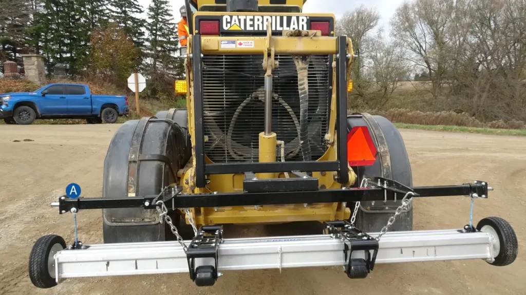 Hanging Bracket D on Grader with Erebus