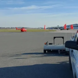 Airport Apron FOD Control Magnetic Sweeper