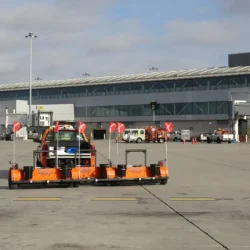 Apron FOD Clean Up Magnetic Sweeper by Bluestreak Equipment