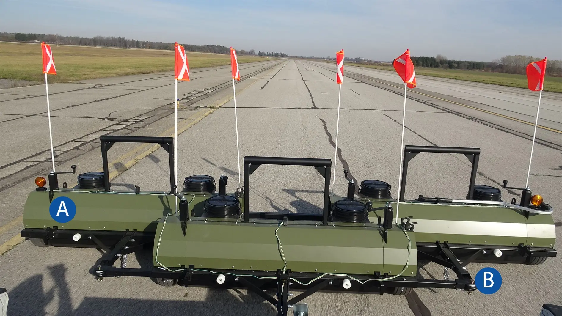 Seeker Airmag Airfield Magnet Trailer Features