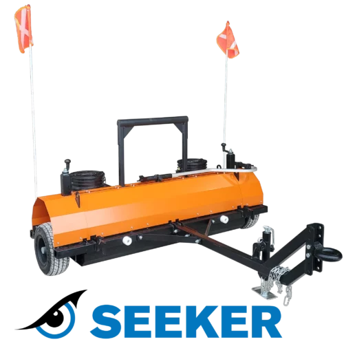  Seeker Airmag – Triple trailer setup – 15 ft sweep – Orange