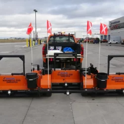 Seeker Airmag FOD Magnetic Sweeper for Airfield Maintenance International Orange Finish