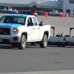 Seeker Airmag FOD Magnetic Sweeper on Apron