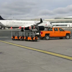 Seeker Airport Apron FOD Cleanup Magnetic Sweeper