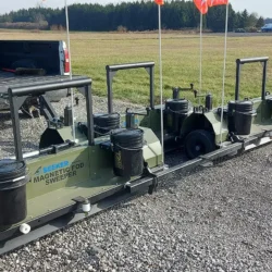 Seeker Airport FOD Cleanup Magnetic Sweeper