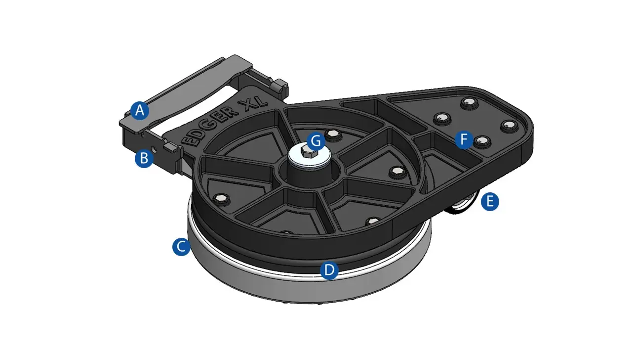 Edger XL Caract&eacute;ristiques