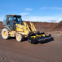 Imán para relleno sanitario Sokoke en retroexcavadora Case