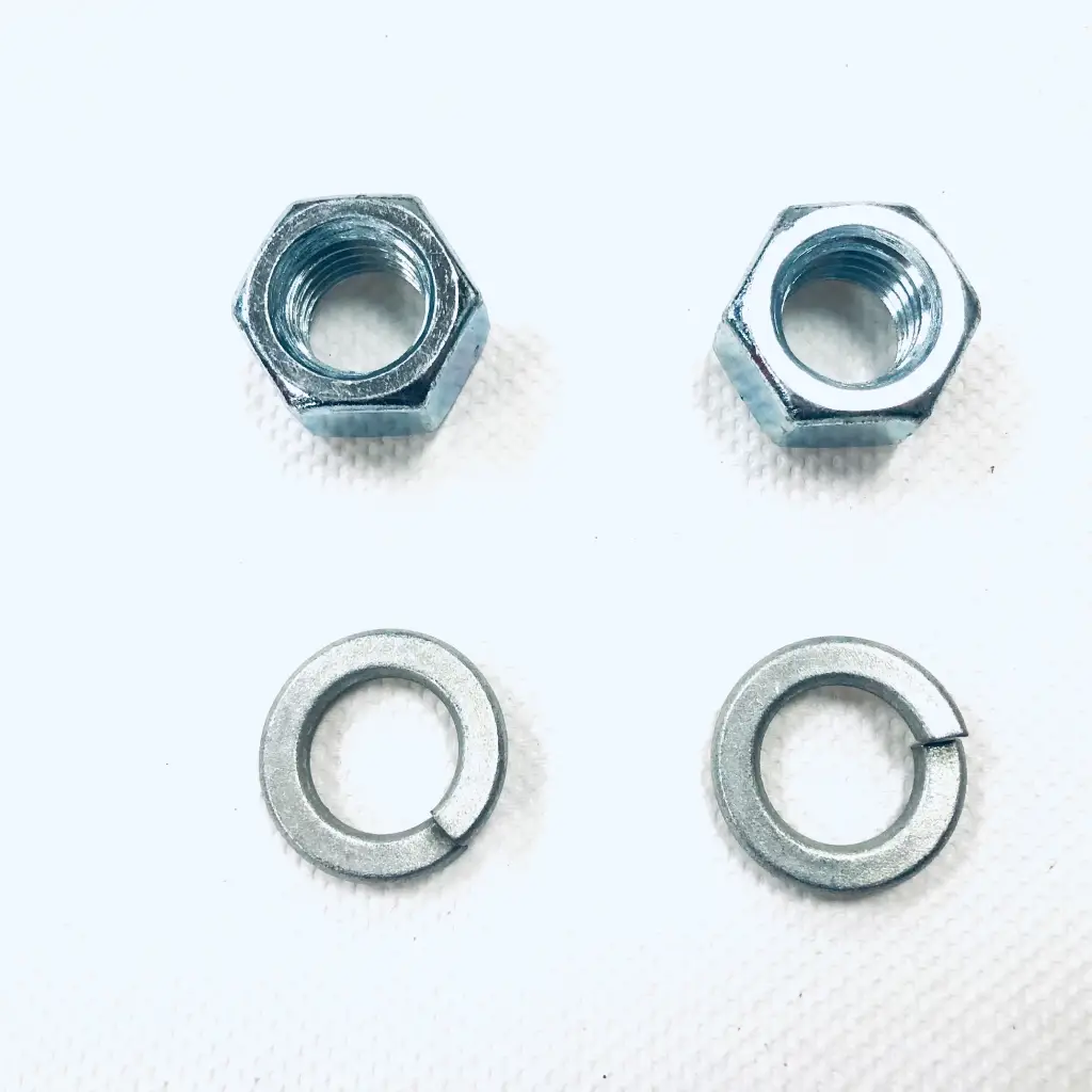 Part #6 Forager XL 0.75 hex nuts (2pcs) and 0.75 lock washers (2pcs) for pin hook