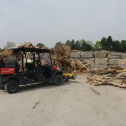 Aimant côte à côte Kubota pour les décharges