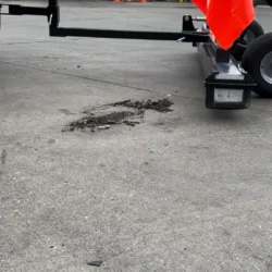 La balayeuse magnétique Rhino au centre de recyclage