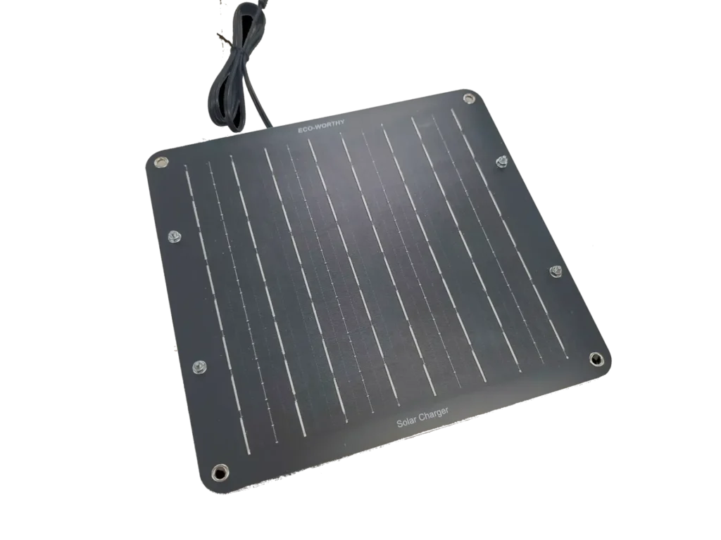 Solar-Batteriewartungspanel