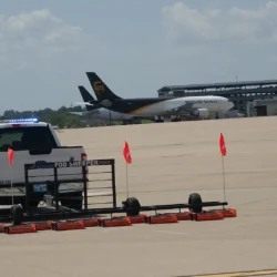 Airfield Debris Cleanup System by Bluestreak Equipment