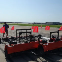 Airport Maintenance FOD Sweeper by Bluestreak Equipment