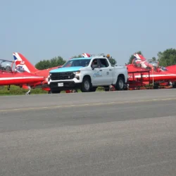 Bluestreak Equipment FOD Cleanup Sweeper for Airports