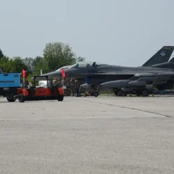 Bluestreak Equipment Magnetic Sweeper cleaning Airfield Taxiway