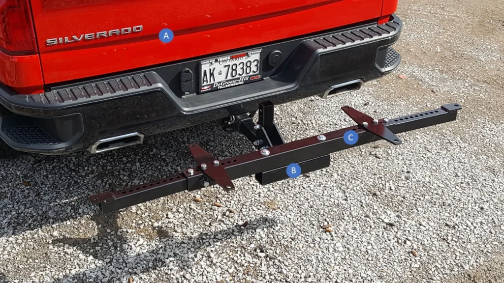 Hanging Bracket A by Bluestreak Equipment