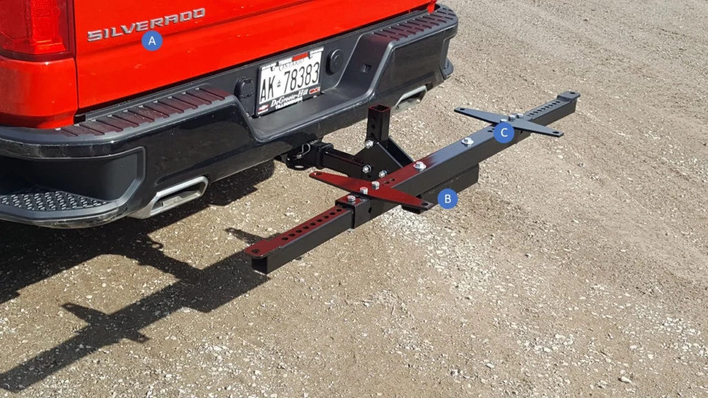 Hanging Bracket A on pickup