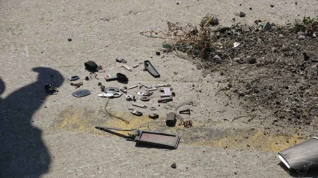 Non Ferrous Debris Collected Using Seeker Airdrag