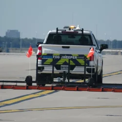Seeker Air Drag FOD Friction Sweeper for Airports