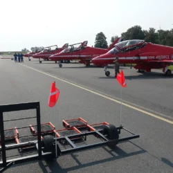 Seeker Airdrag FOD Friction Sweeper Cleaning RAF Runway