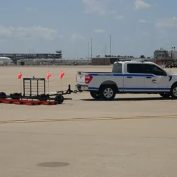 Seeker Airdrag FOD Friction Sweeper for Cleaning Airfields