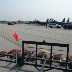 Seeker Airdrag FOD Sweeper for Air Base Cleaning