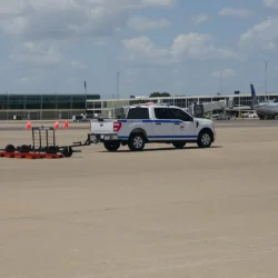 Seeker Airdrag FOD System Cleaning Airport Apron