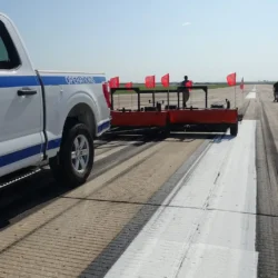 Seeker Airmag Magnetic Sweeper on Runway at Tulsa Oklahoma International
