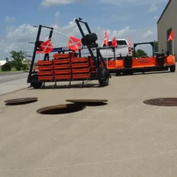 Seeker Airmag Pulled Manhole Cover