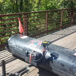 Barredora magnética para mantenimiento de carreteras Aardvark