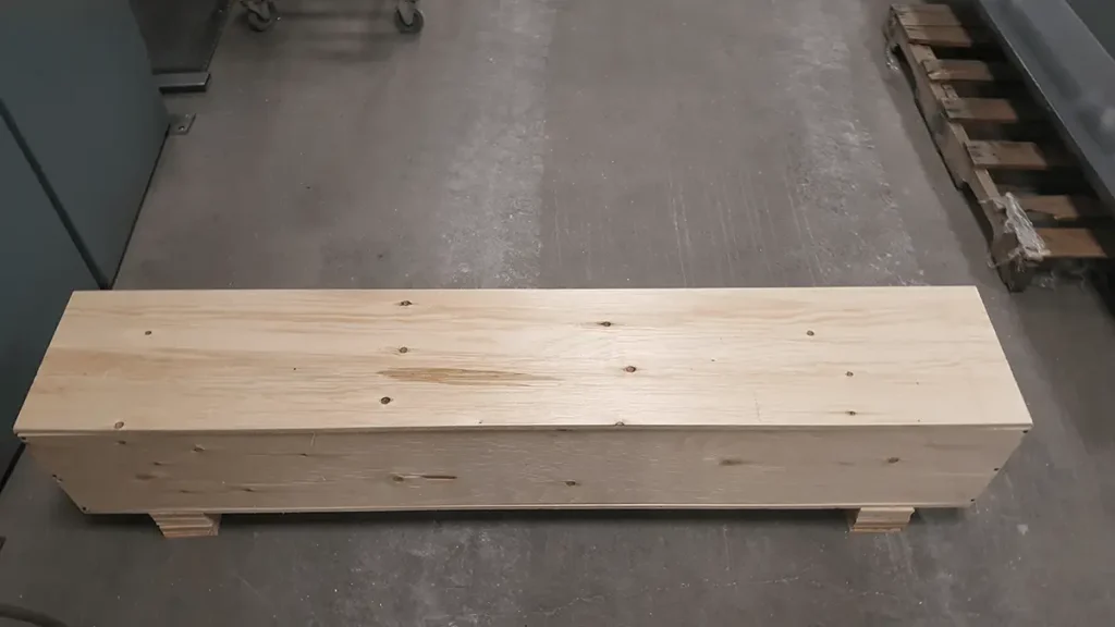 Eiger 3x3 International LCL ocean freight packaging ISPM-15 compliant