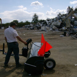 Barredora magnética para vertederos PWC