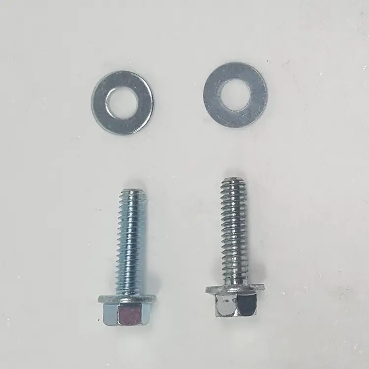 Partie #12 Sokoke boulons pour porte-documents Boulons à bride 0,25 po x 1 po (2 pièces) avec rondelles (2 pièces)