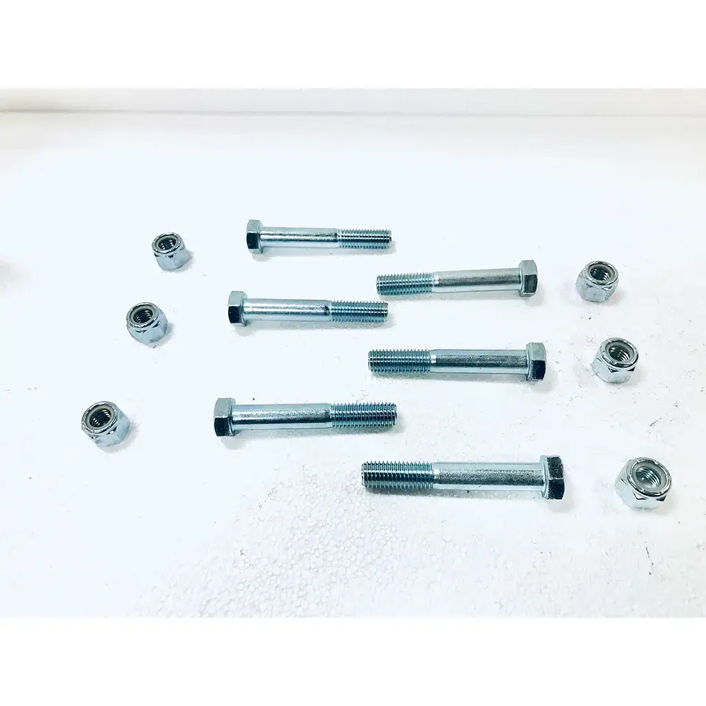 Part #20 Forager XL 0.625 x 4 bolts (6pcs) and 0.625 nuts (6pcs) for pivot bracket