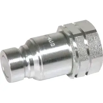 Part #28 Sunda flat face hydraulic quick coupler tip 1/2 npt (1pc)