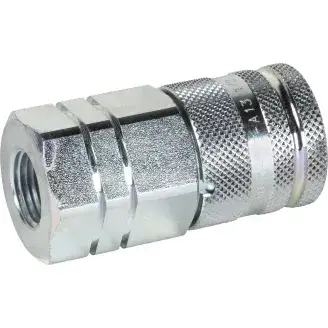 Part #29 Sunda flat face hydraulic quick coupler body 1/2 npt (1pc)