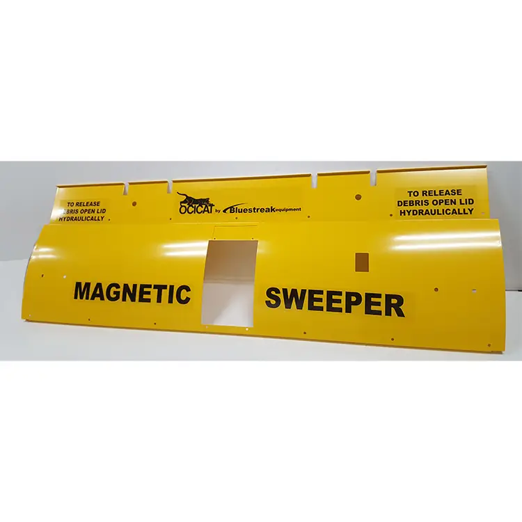 Partie #3 Ocicat couvercle en acier (1 pièce)